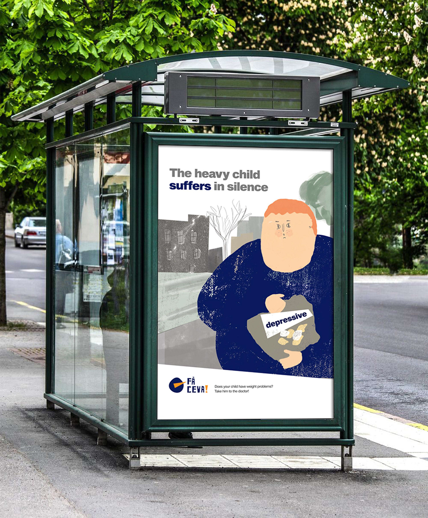 Obesity child obesity children obesity awarness campaign ILLUSTRATION  Illustrated campaign Creative Campaign Editorial Illustration global issues Social purpose