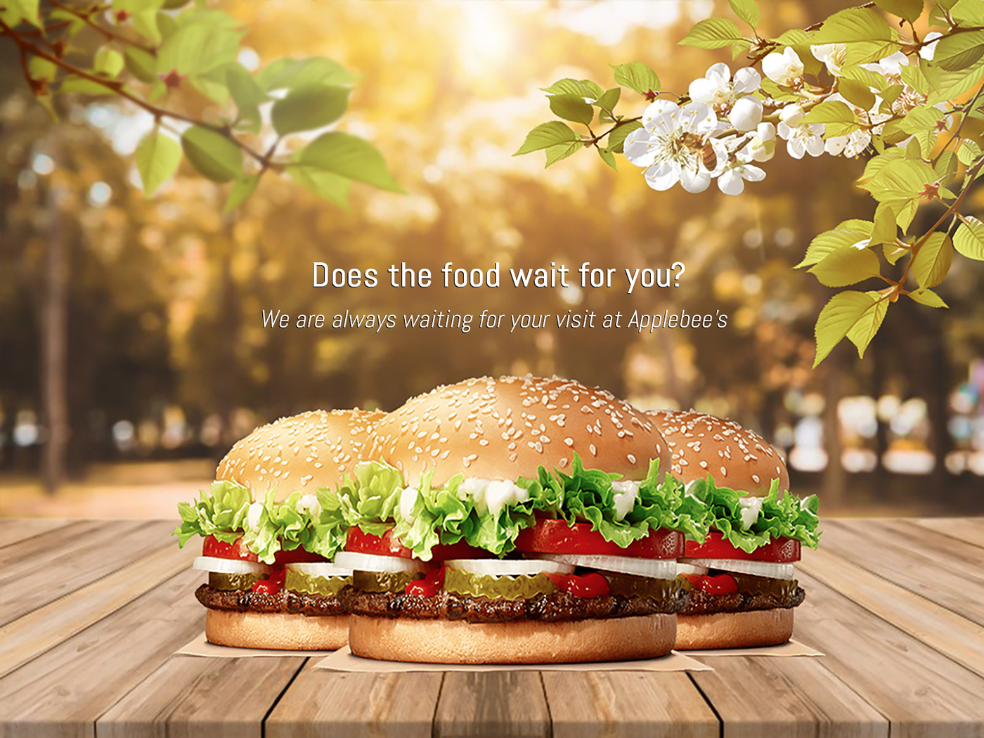 burger social social media media ad ads