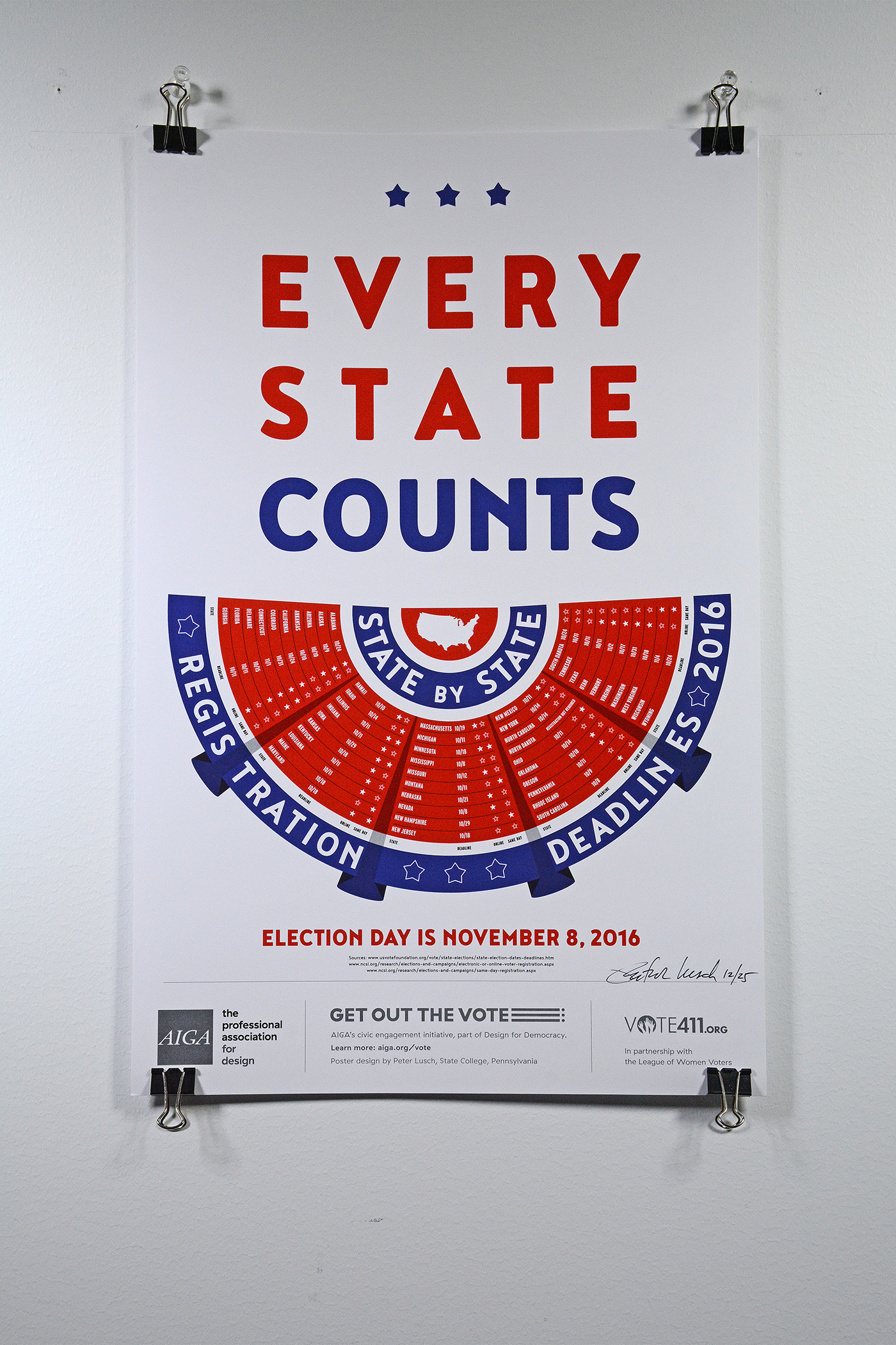 social design poster political information graphic