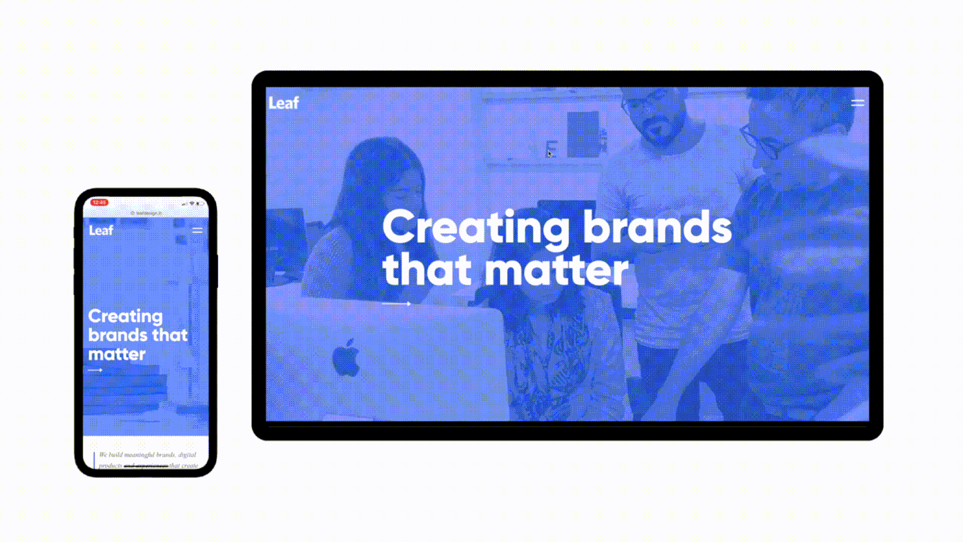 branding  Website digital UI/UX Website Design graphic design  Digital transformation design agency leaf design Interaction design 