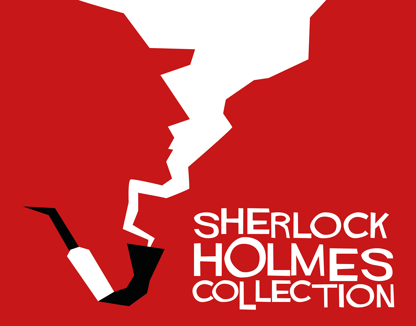 scherlock holmes book Cover Book adobe photoshop Illustrator color graphic Collection mock up