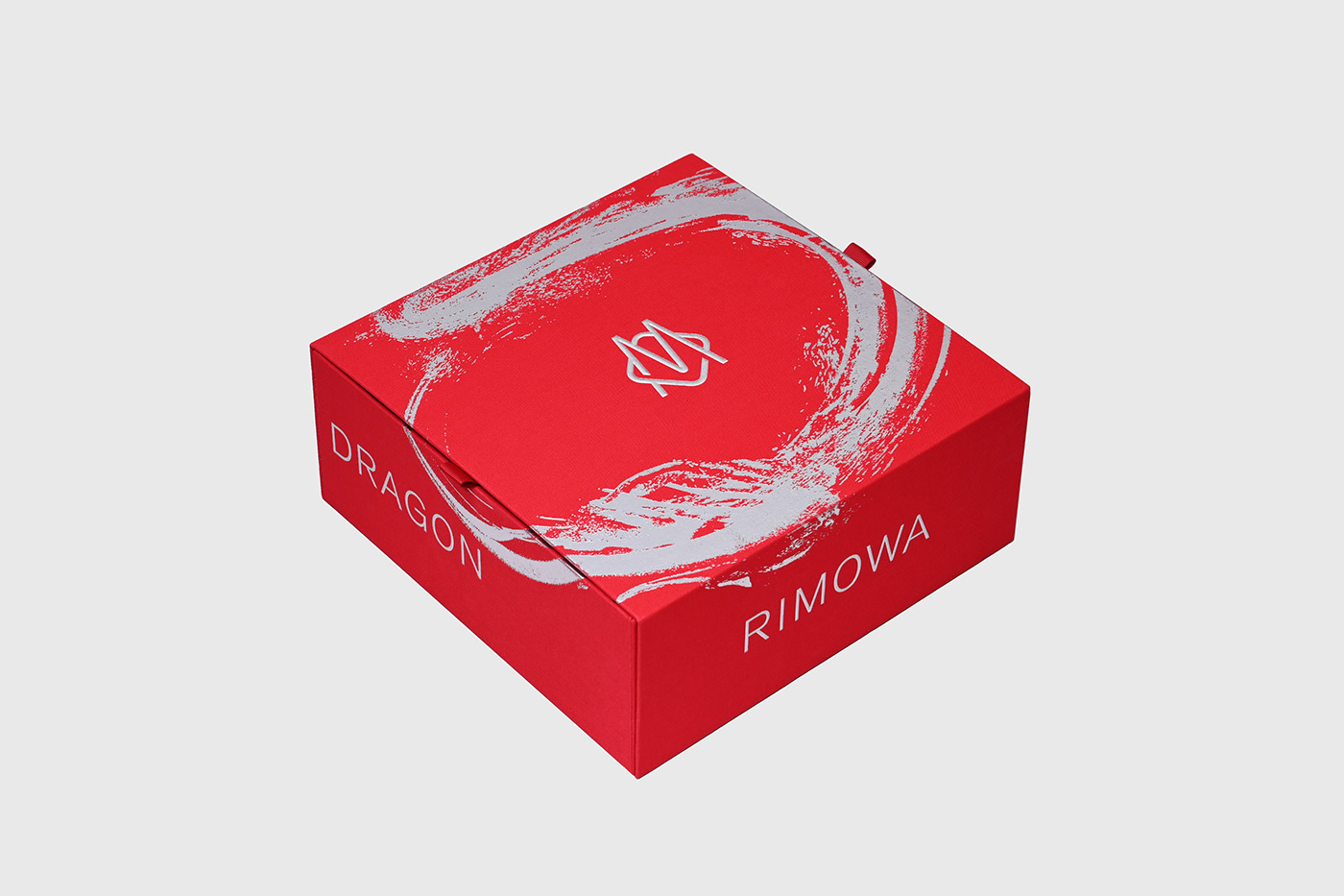 rimowa  chinese new year trunk package font design brand identity