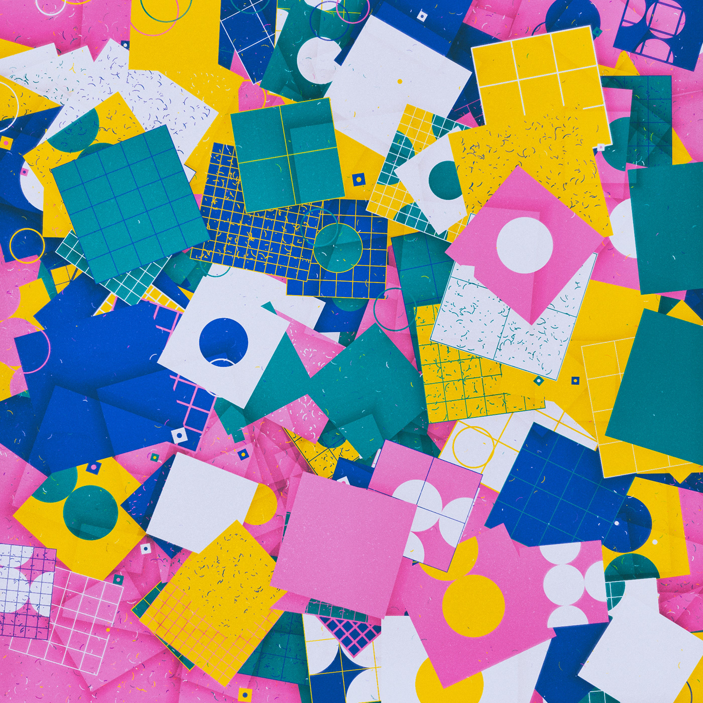 processing generative art design code abstract geometric grid pastel