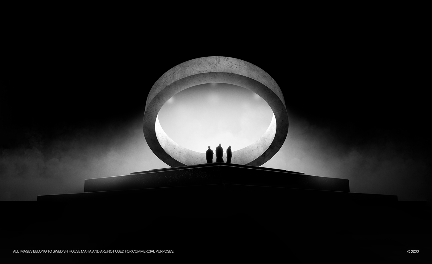Swedish House Mafia Website Redesign. Desktop & Mobile. Design by Artemiy Lebedev.