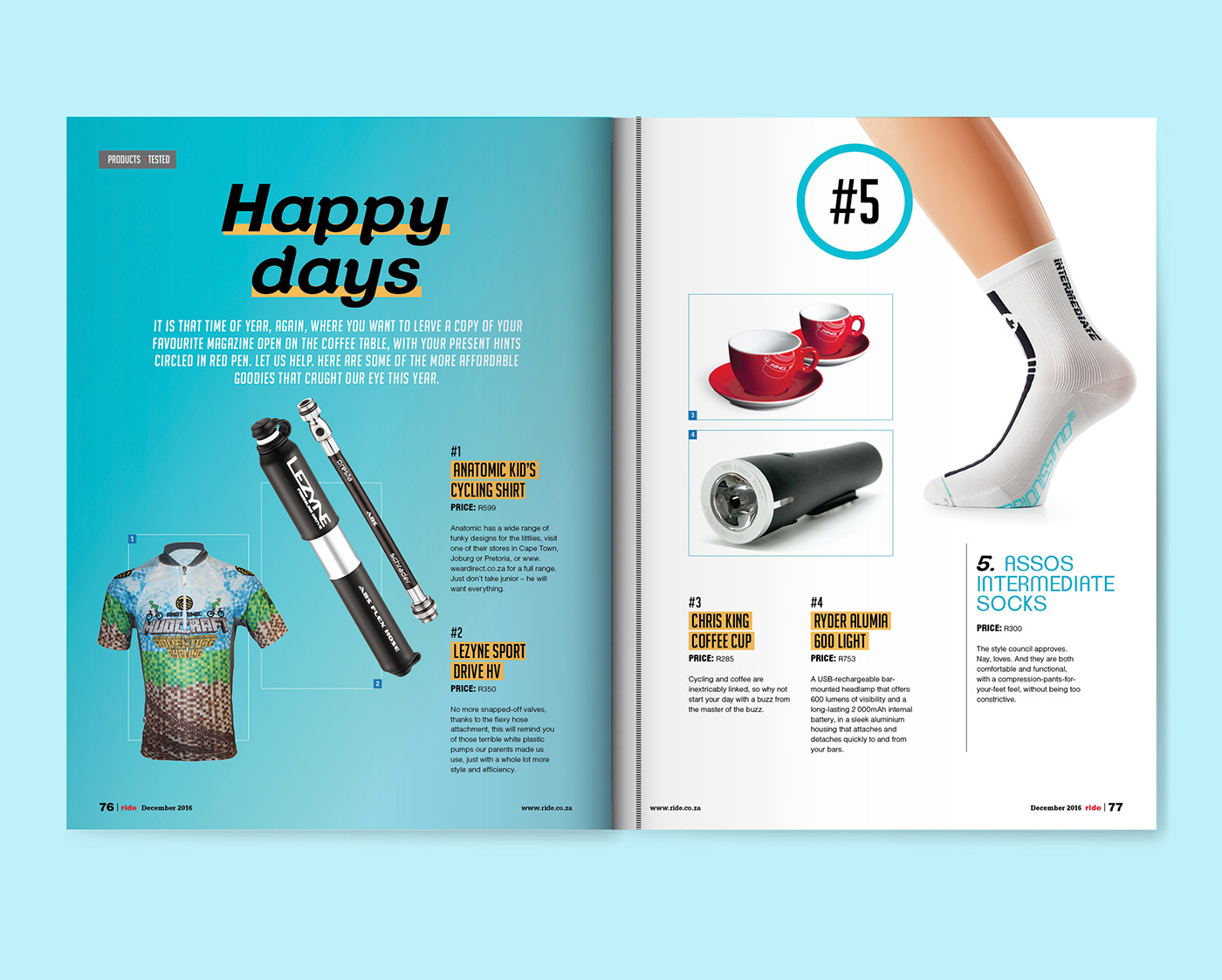 PRODUCT FEATURE - Ride Magazine on Behance