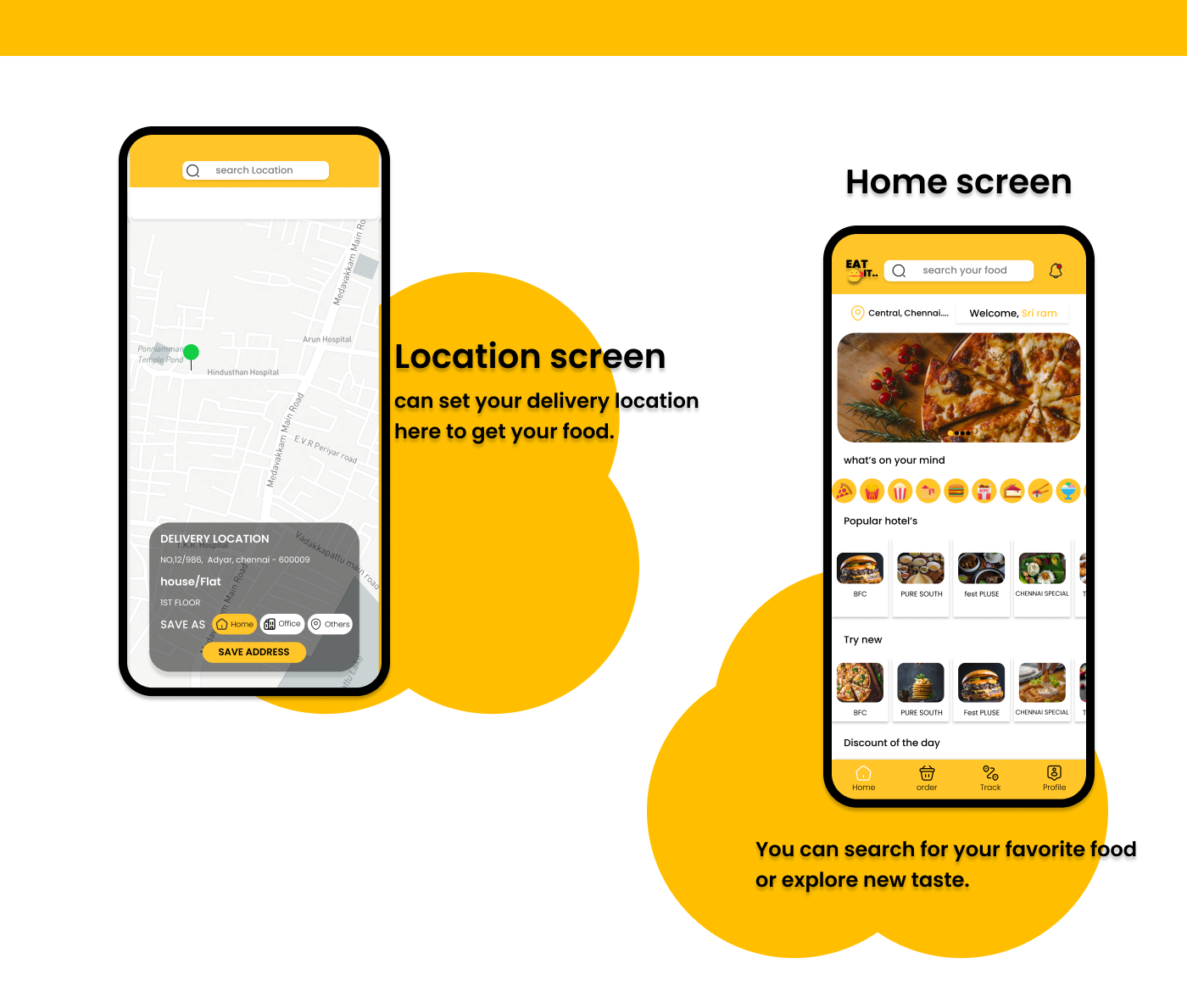 ui design user interface food app ux UI ui ux Figma app design Mobile app food delivery