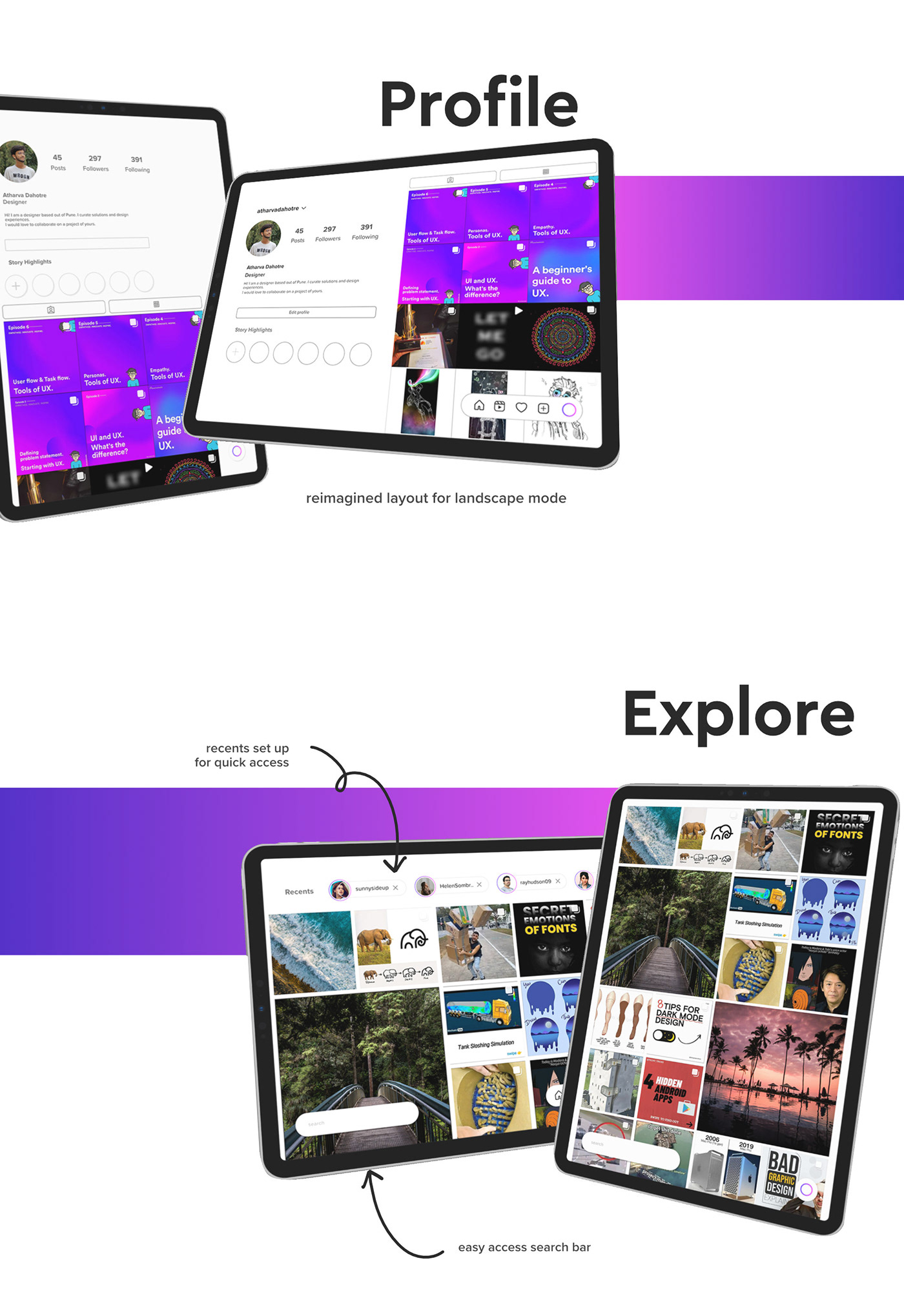 app blue design gradient graphic design  interaction UI uidesign ux uxdesign