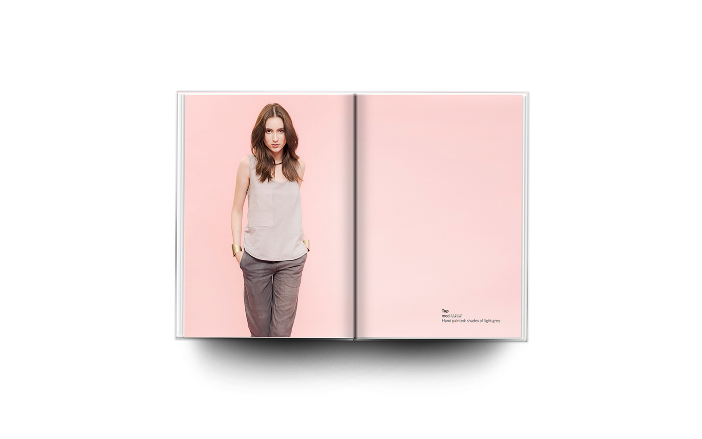 Mode Lookbook editorial Photography  design milan catalog