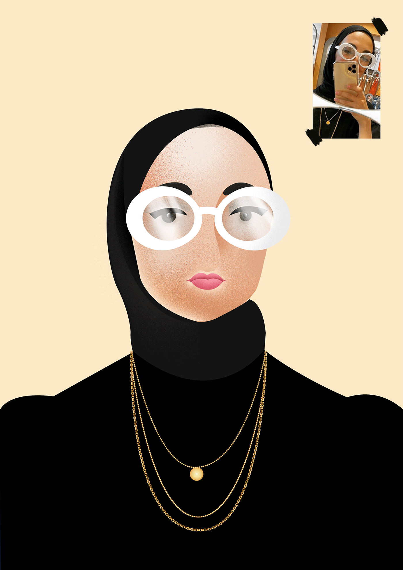 #girl #hijab #illustration