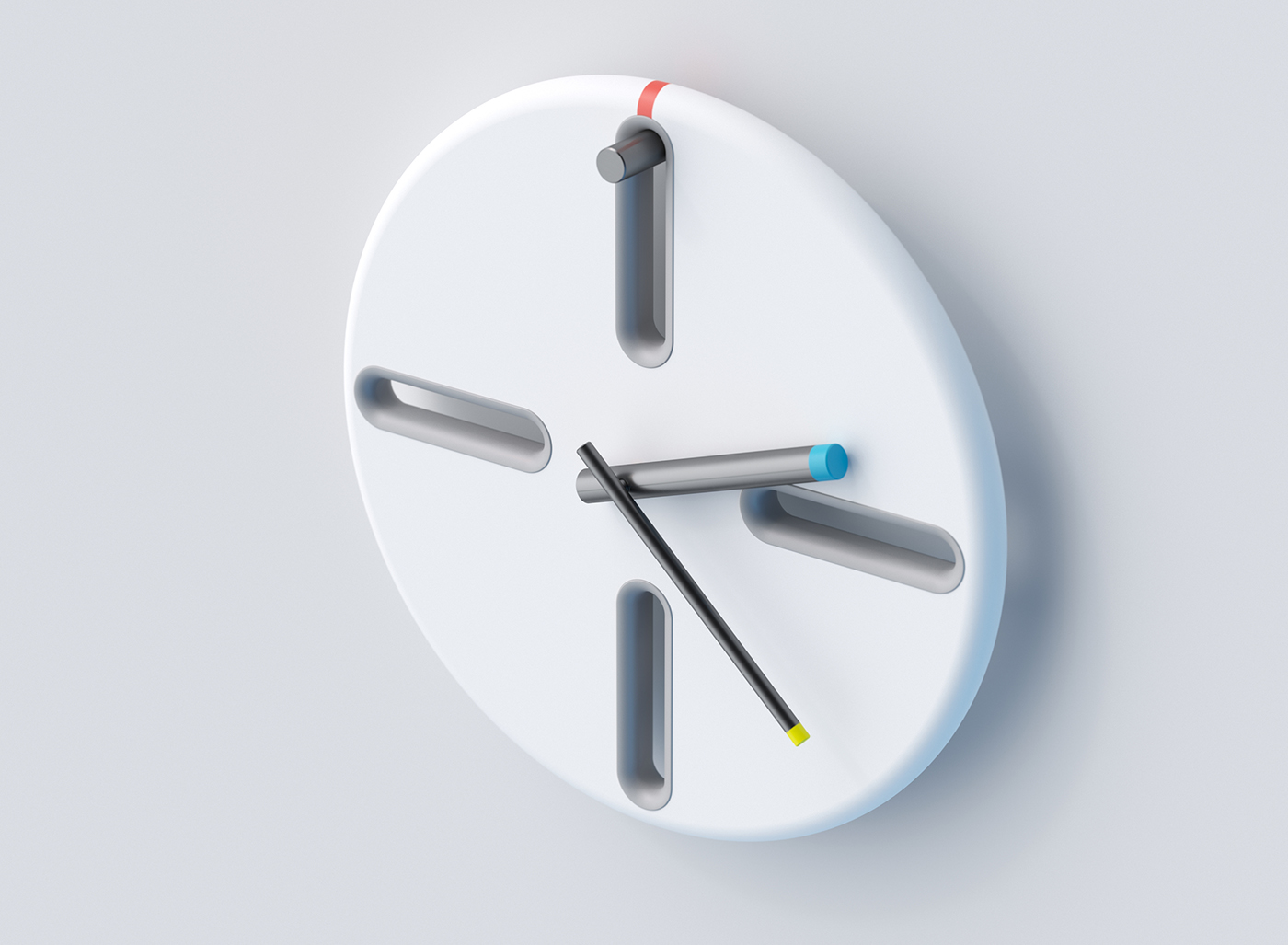 Inductrial Design clock product design  Interior