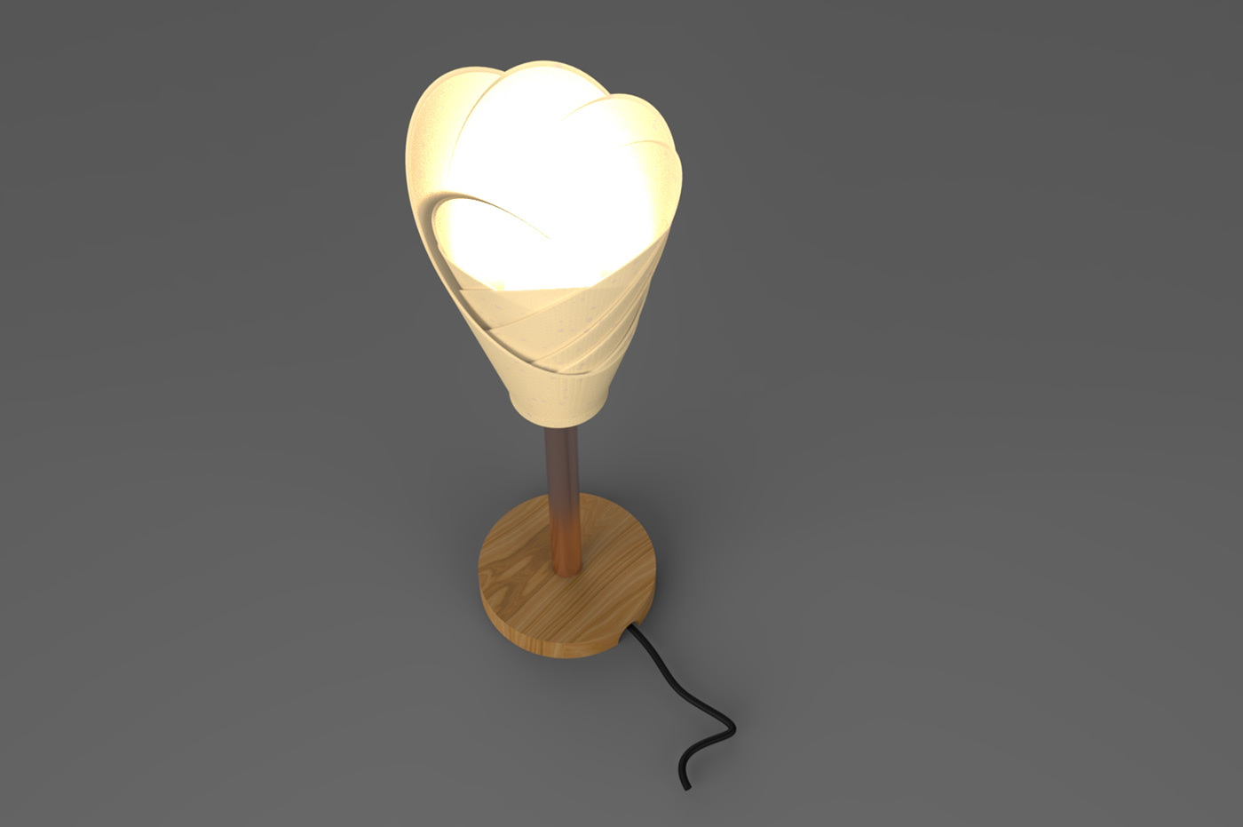 furniture Lamp product design  Render