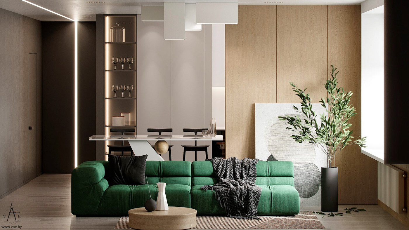 belarus corona coronarenderer design designer Interior minimalistic minsk