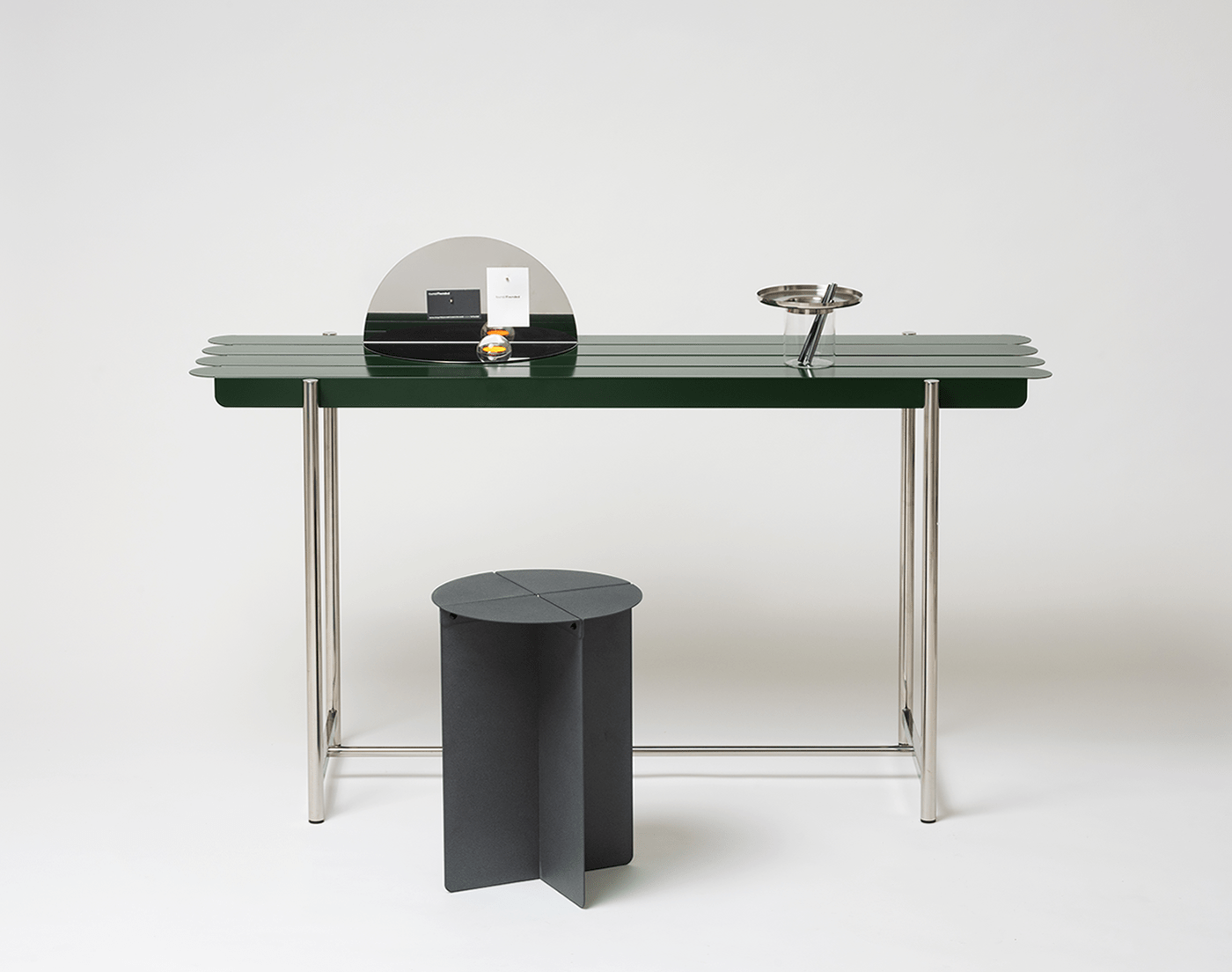 3D design furniture industrial design  Knock Down Furniture product steelfurniture stool