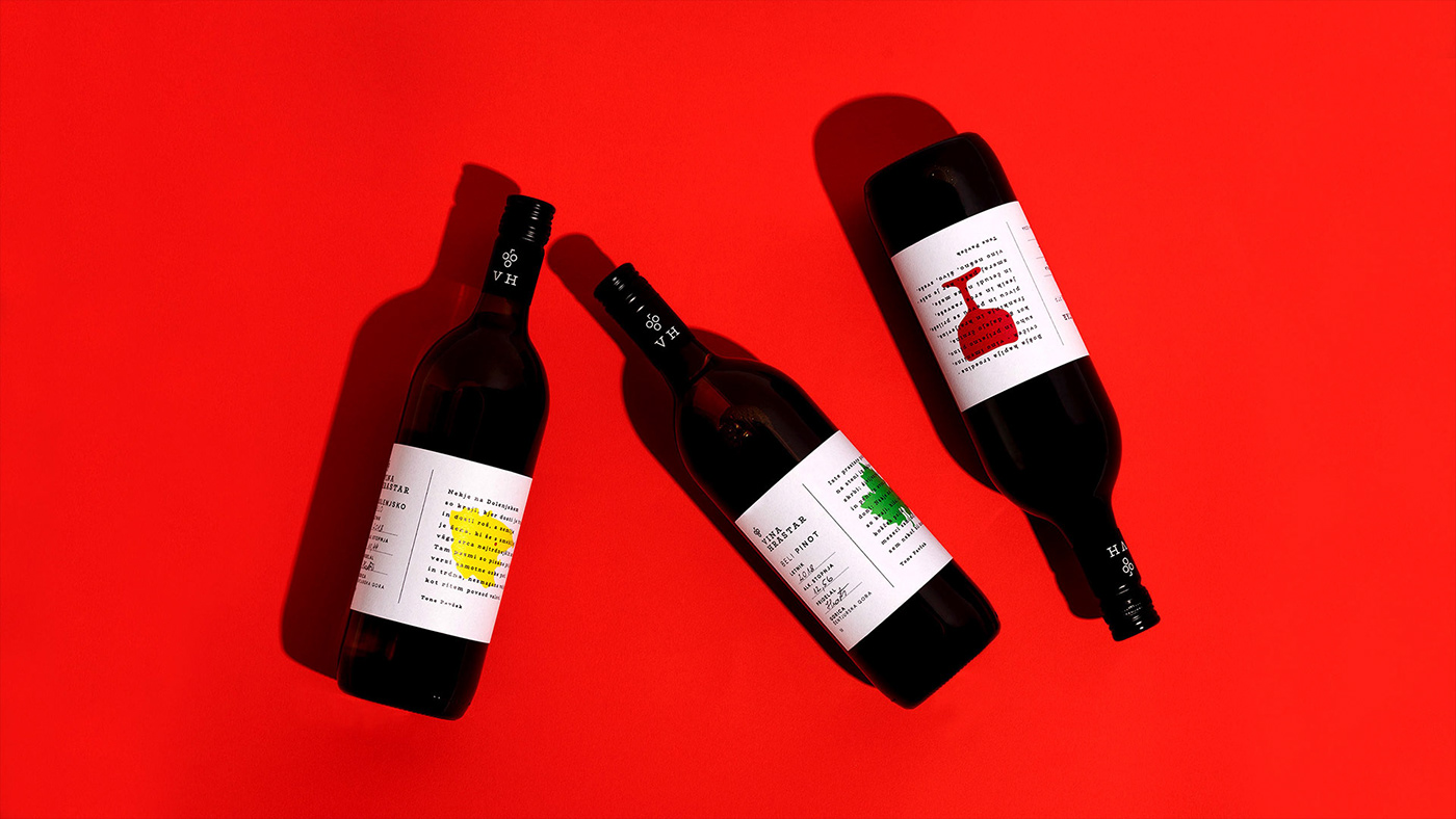 wine Label logo branding  Packaging bottle clean art direction  identity