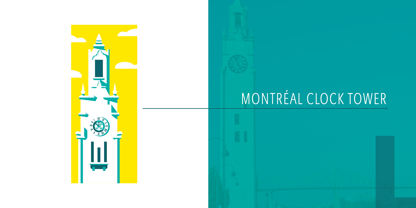 animation  Canada city gif ILLUSTRATION  kelowna lettering Montreal typography   Urban