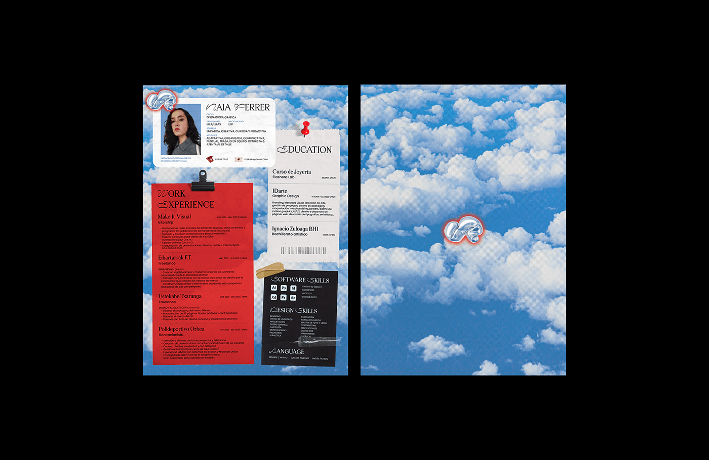 Curriculum Vitae CV cv design designer graphic design  personal branding Resume resume design visual identity Layout