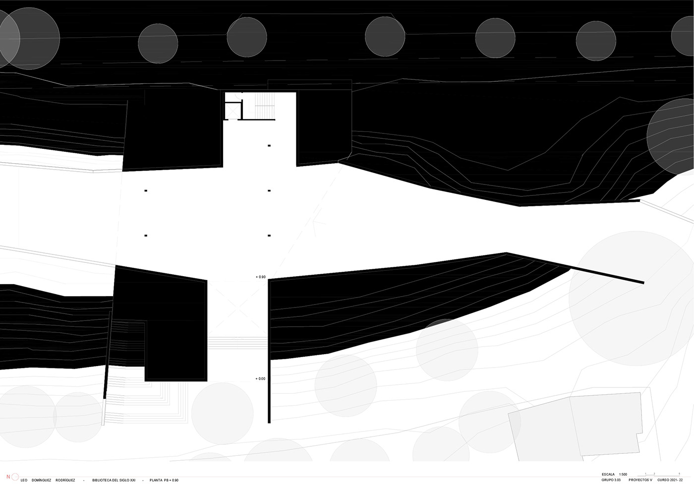 arquitectura biblioteca dibujos diseño diseño gráfico ilustracion Parque planos Proyecto Básico  proyectos