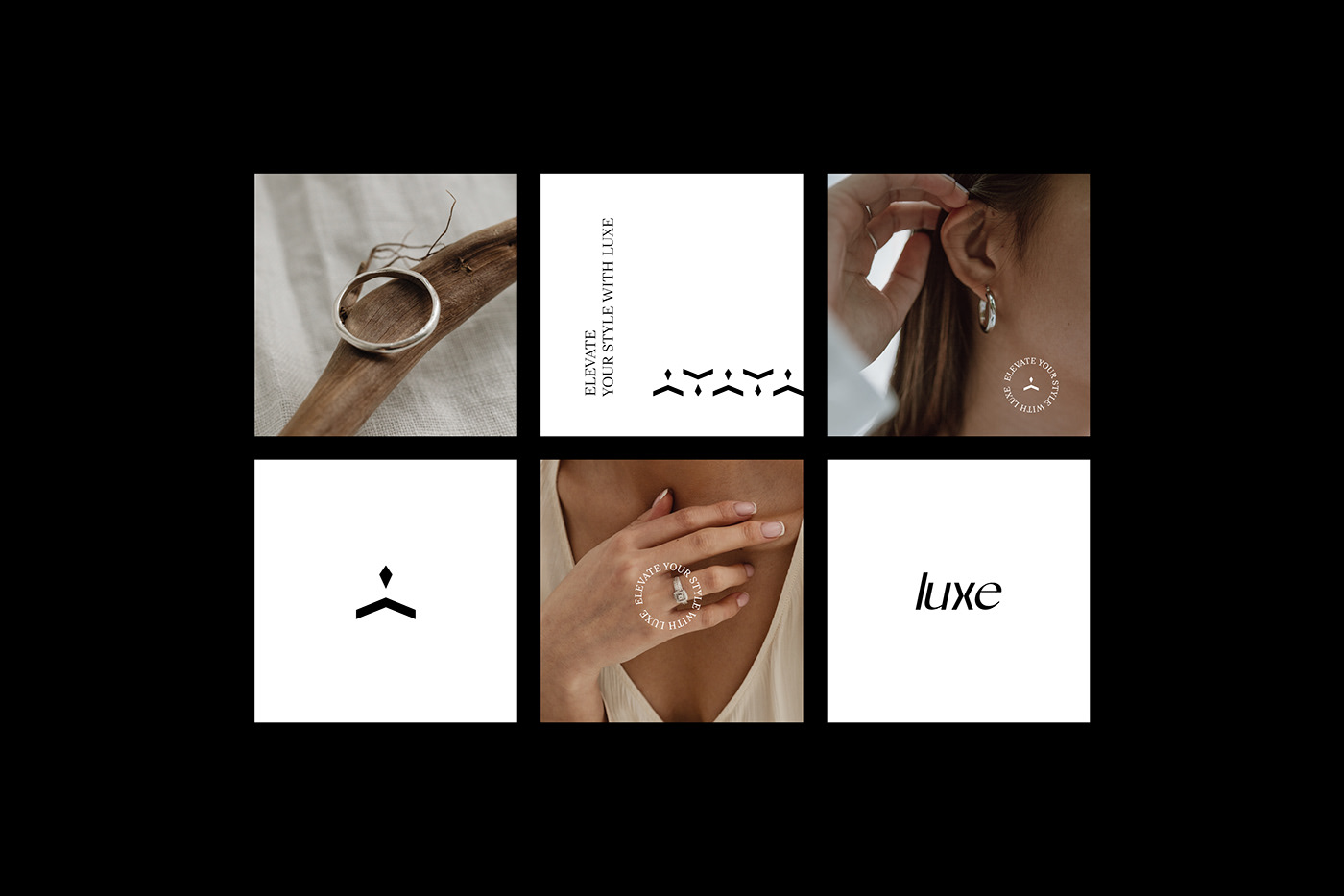brand identity Logo Design visual identity Brand Design Packaging elegant luxury minimal Fashion  jewelry