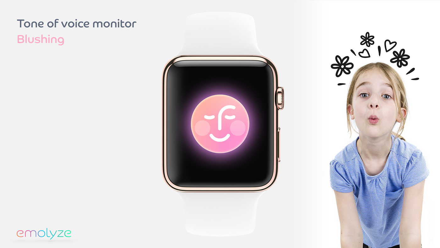 apple watch watch app UI emotions recognizin kids