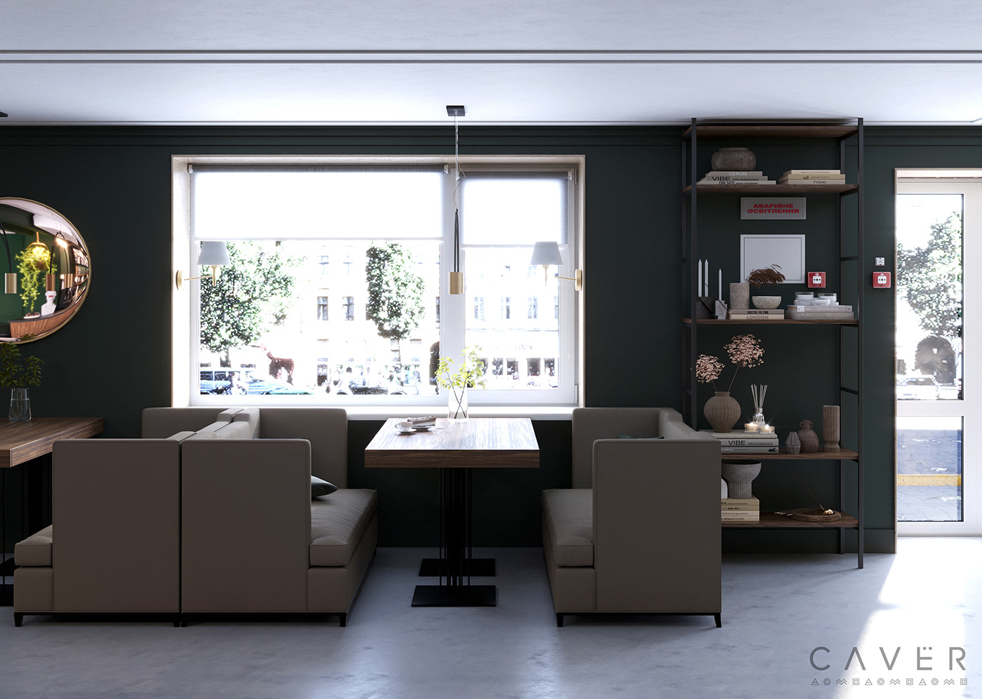 Interior design interior design  3ds max architecture cafe corona Cafe design