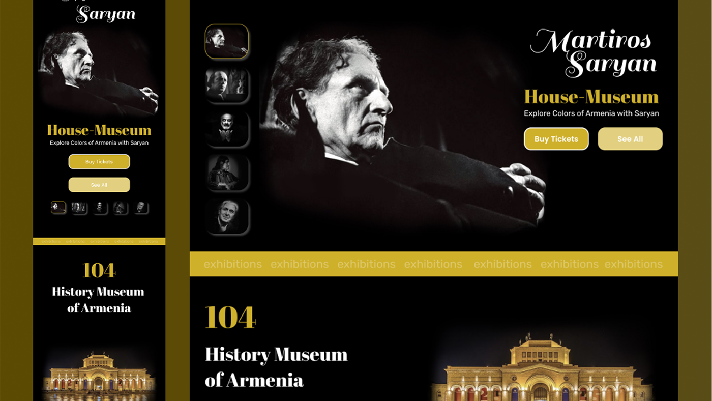 UI/UX Case Study black and white gallery museum graphic design  brand identity