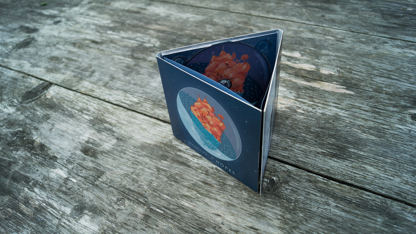 music packaging design Album Cover Art art direction  album cover gabi eitavi ILLUSTRATION  Space  sci-fi fiction