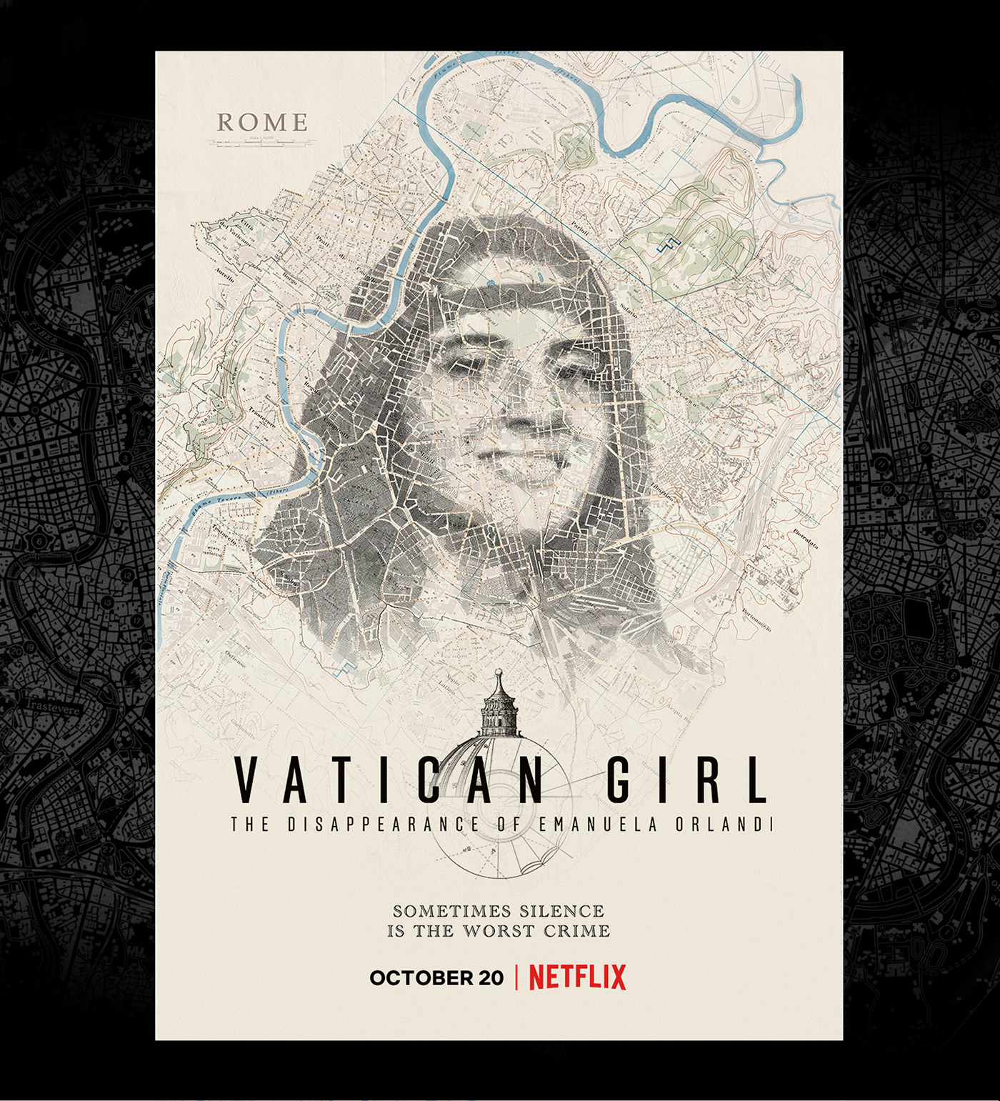 crime Documentary  Italy missing mystery netlix poster Rome trailer vatican