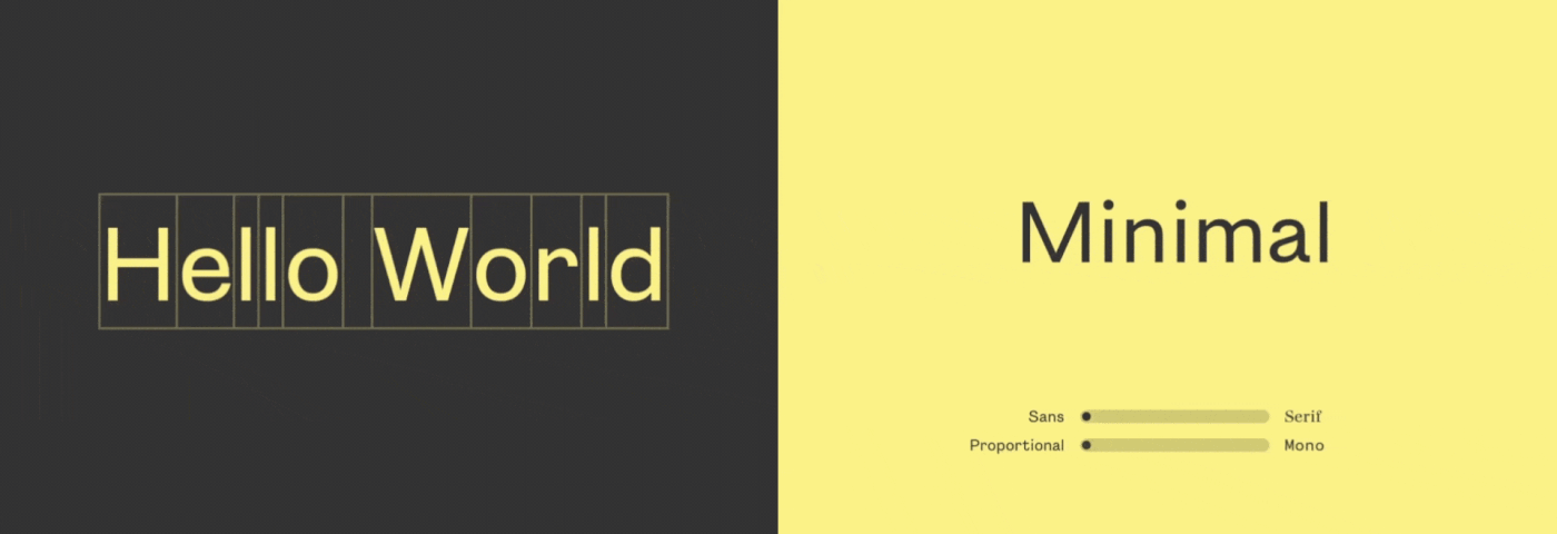black branding design gray Mono sans serif tipography yellow
