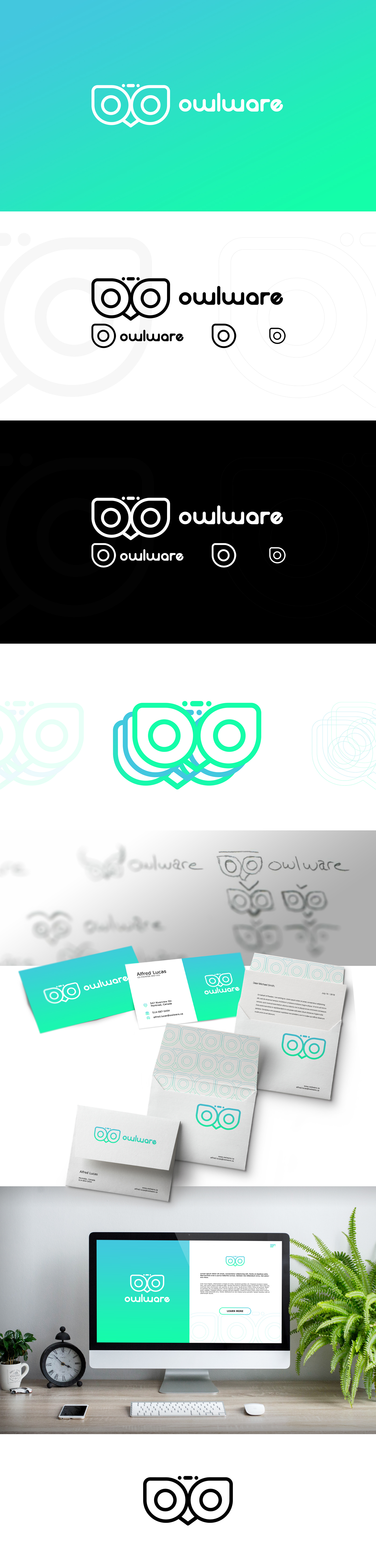 branding logo design software owl