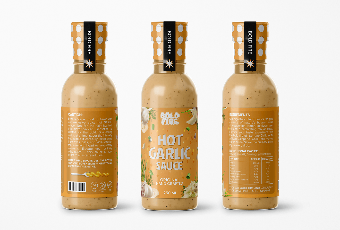 Packaging Label label design typography   Food Packaging sauce sauce label spicy bottle branding 