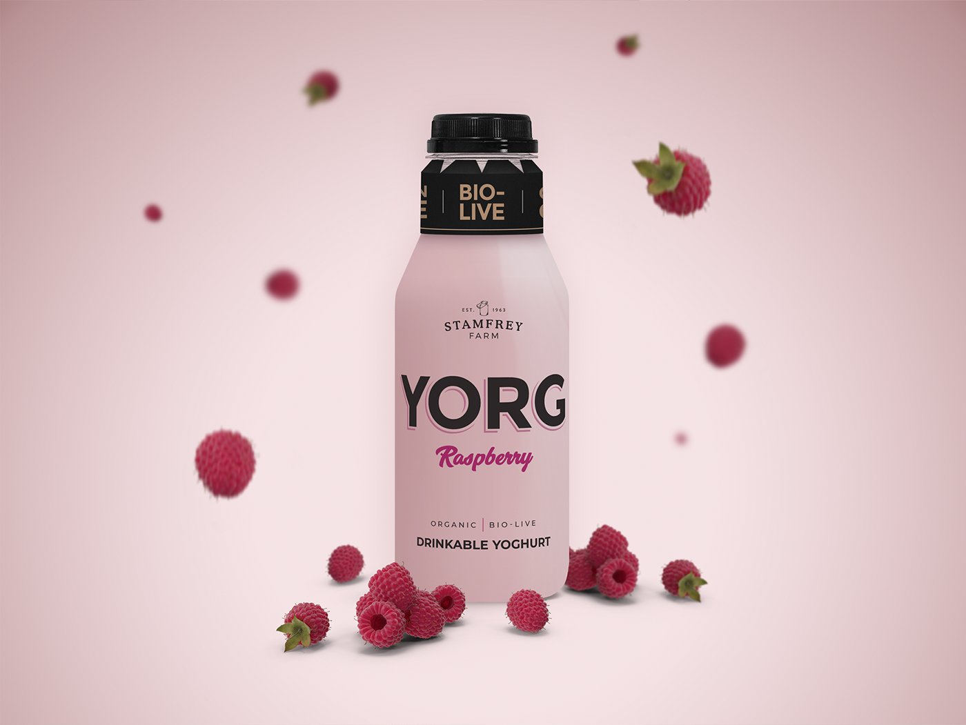 branding  yoghurt Packaging Name Generation Logo Design organic Dairy Yorg yorkshire