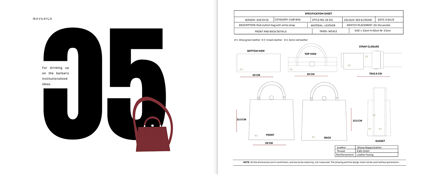 leather bag construction consept design  rebel Pop Art graduation project bizzare bag Fashion  Photography 