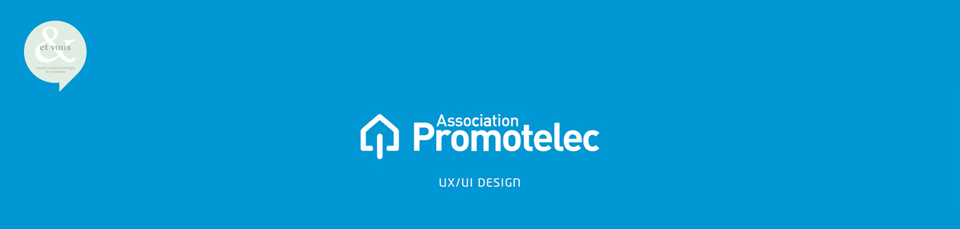 Webdesign Responsive colorful modern interactive promotelec home ux UI Interface design Icon flat inspire Association