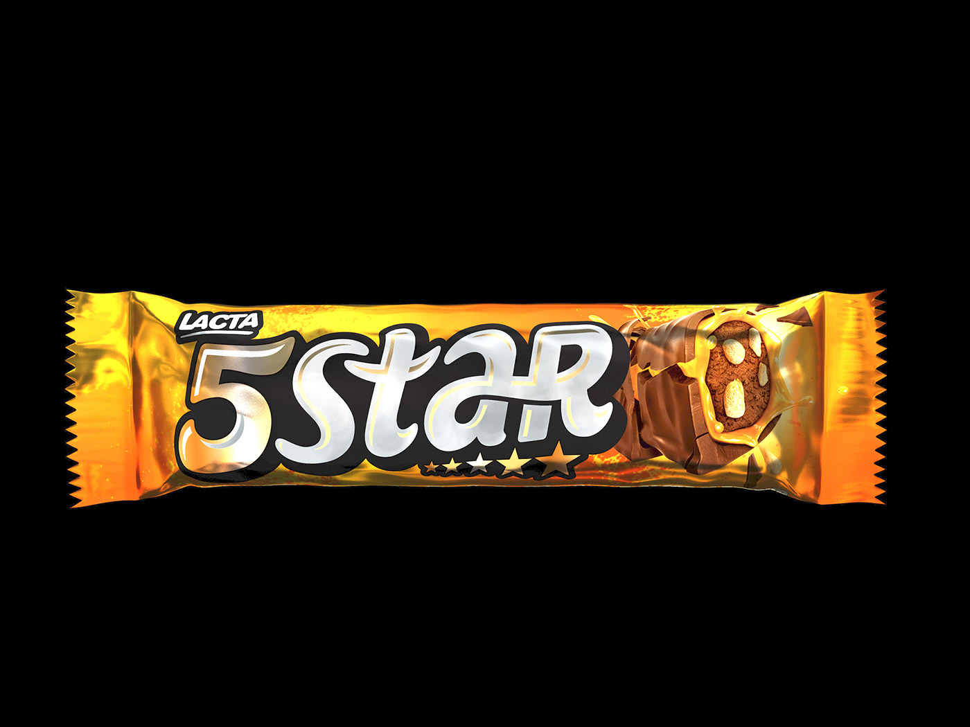 3D CGI chocolate 5star hiper real
