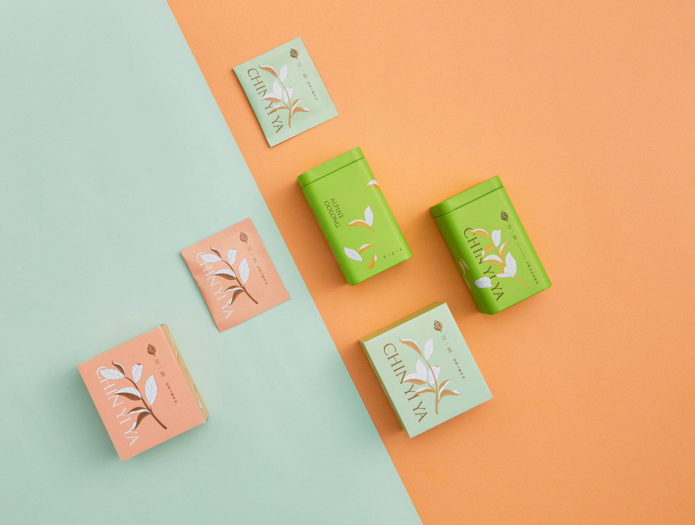 graphic Packaging tea 包裝 茶罐 茶葉