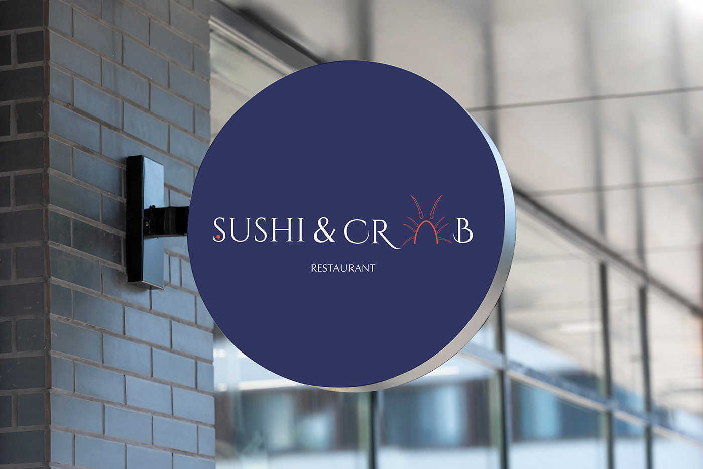 crab CRAB LOGO DESIGN Food  food logo food logo design logo Logo Design restaurant Sushi sushi logo design