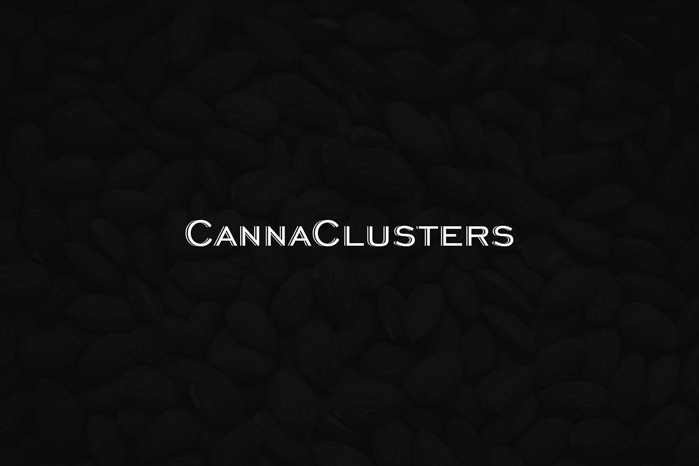 logo logodesign branding  cannaclusters cannabis organic vegan newyork serchis serchiscreative