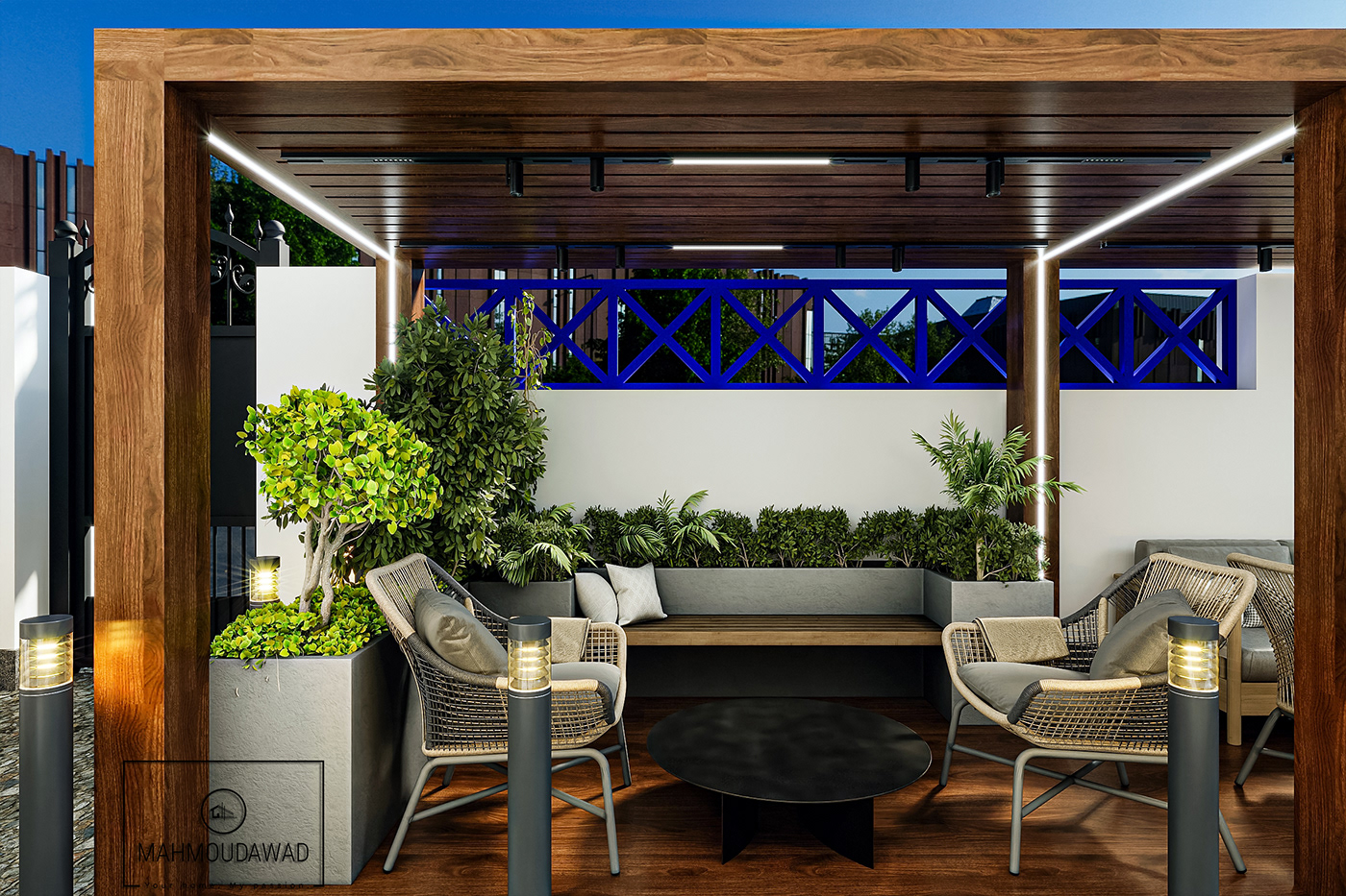 interior design  exterior design 3ds max corona Render architecture modern exterior 3D visualization