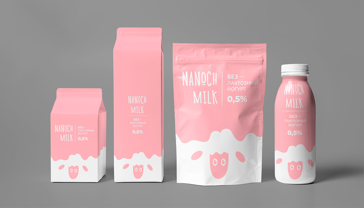 animals black blue lamb milk Packaging pink product design  sheep