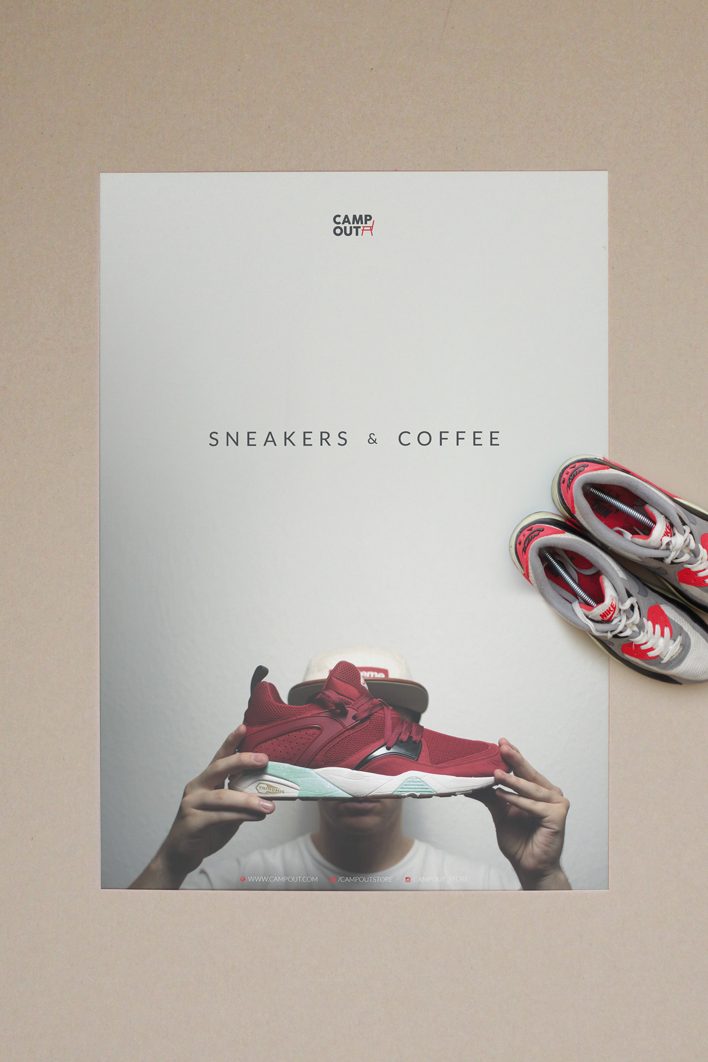 sneaker store sneaker store adidas Nike Asics puma Logo Design Corporate Identity Corporate Design
