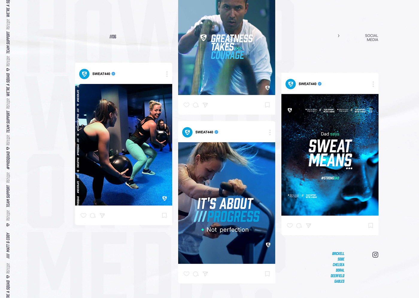 branding  concept workout UX UI Layout sport brand identity Graphic Designer Advertising  visual identity
