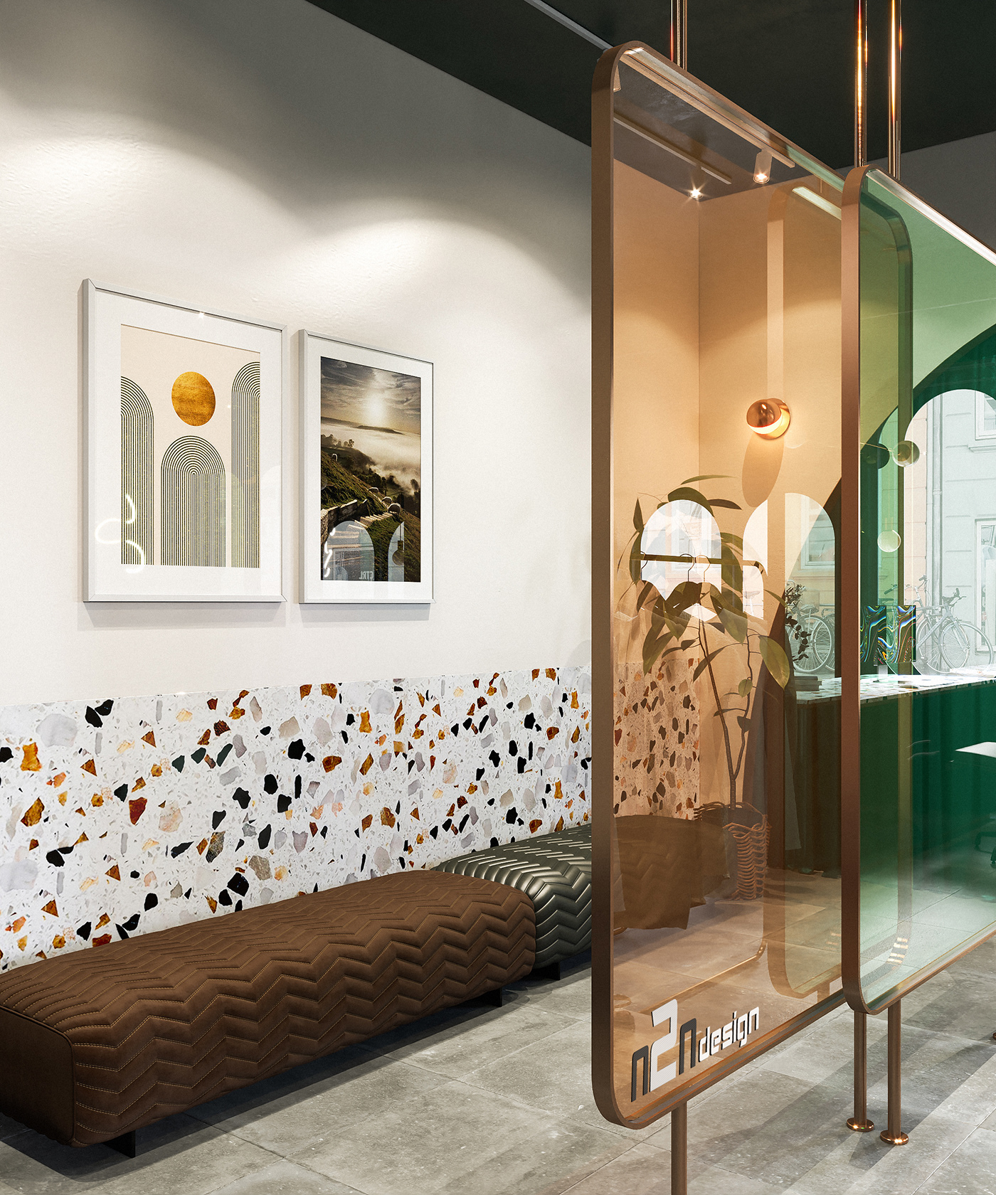 3dsmax Interior interior design  modern Render visualization vray