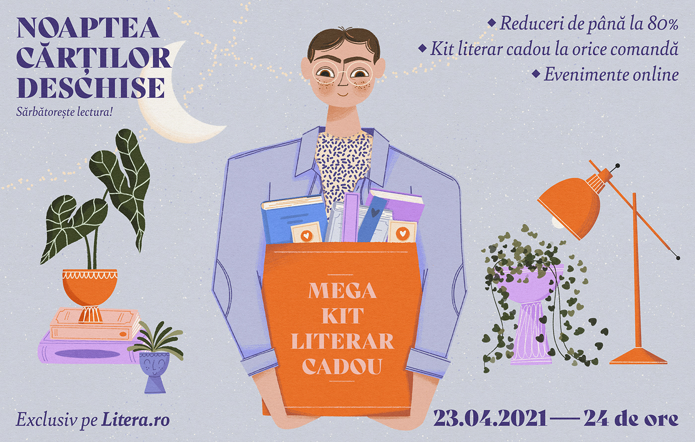 books Event ILLUSTRATION  Poster Design Poster Event Reading publishing house