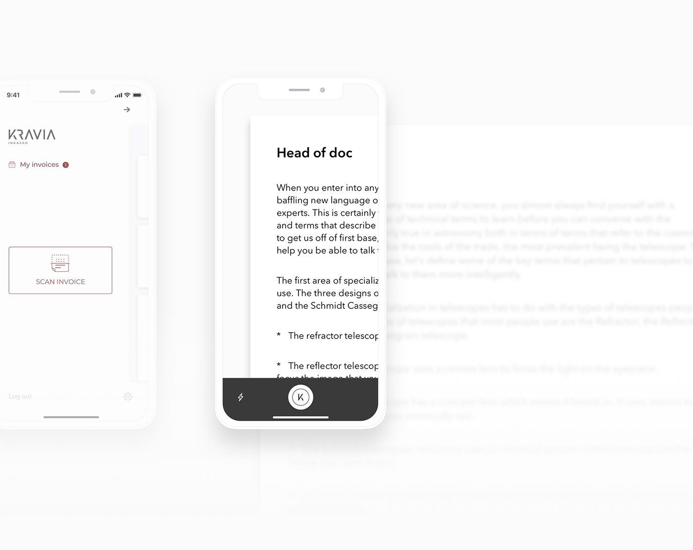 UI ux kiev ios finance app application UI/UX norwegian agency