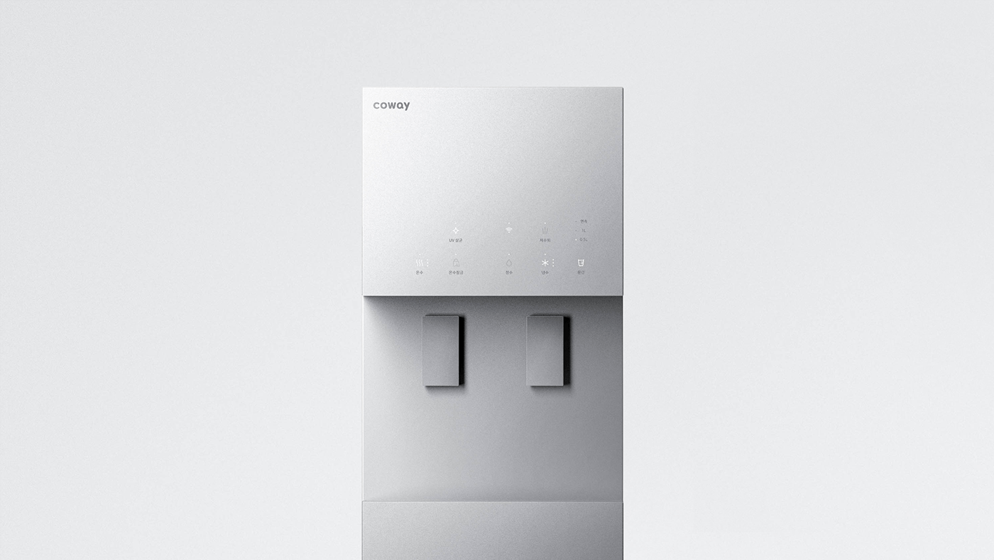 3D Coway design industrial industrial design product product design Render waterpurifier