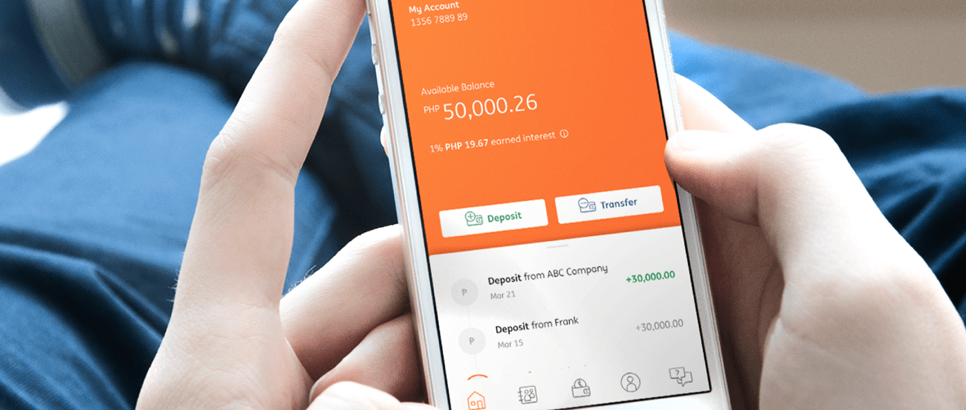 digital banking UI/UX Mobile app user experience asia philippines amsterdam neobank