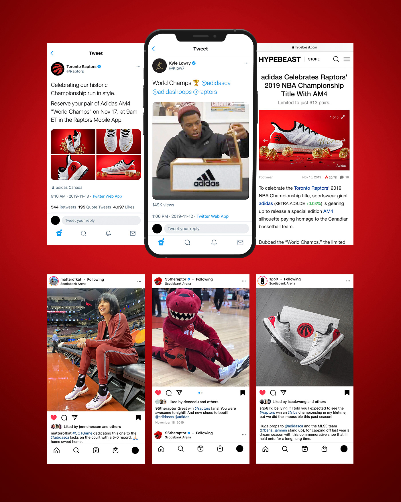 adidas am4 Kyle Lowry NBA product design  shoe design sneakers Toronto Raptors we the north World Champs