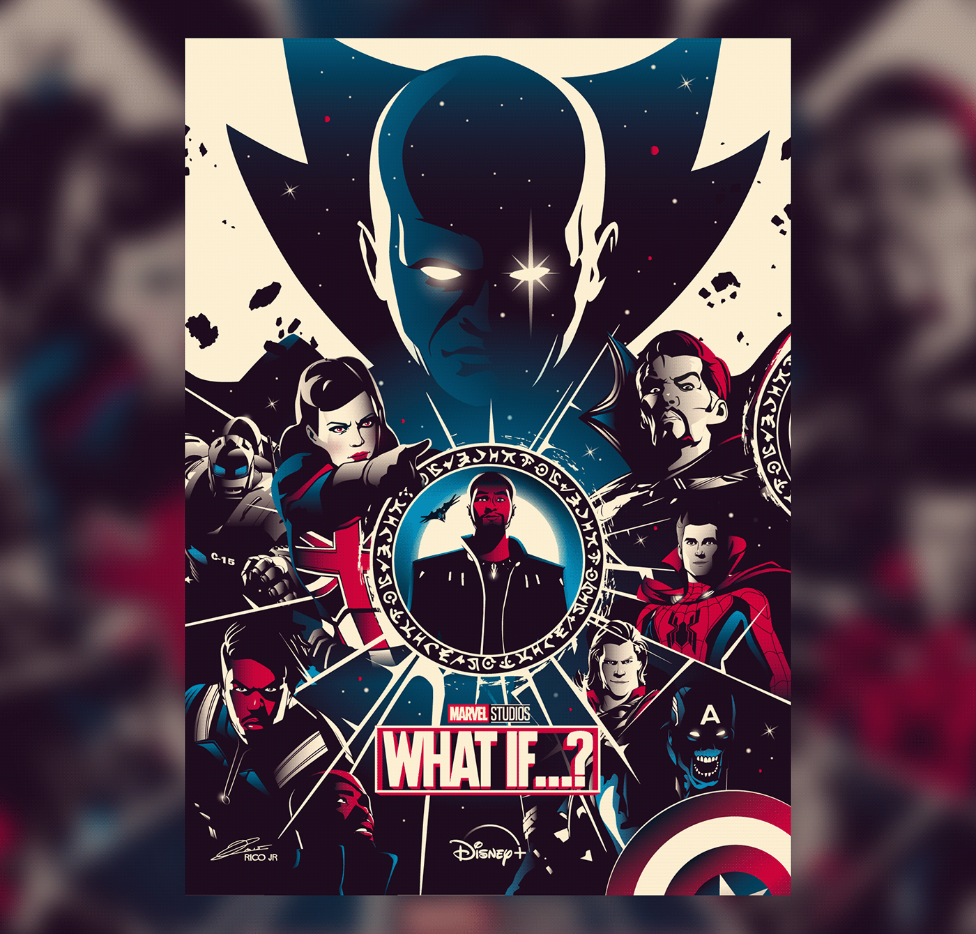 Avengers black panther captain america Entertainment film poster key art marvel minimal movie poster one sheet