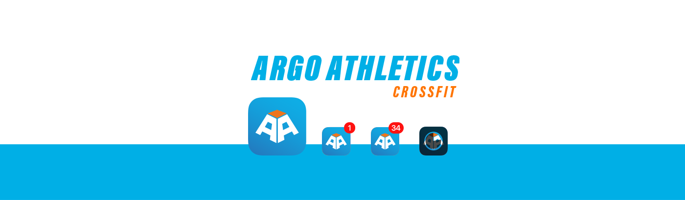UI ux app Crossfit sport animation  argo workout graphicdesign iphonex