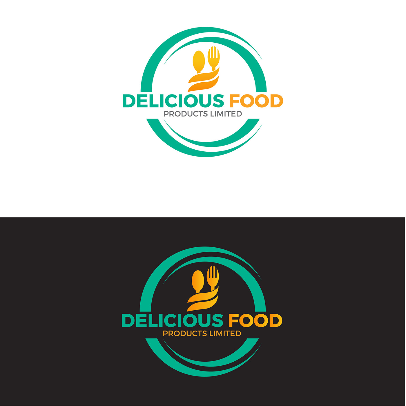 Food Company Logo On Behance